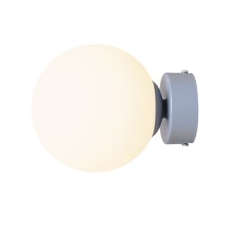 Mały kinkiet Ball w kolorze przygaszonego błękitu z kolekcji Artera Colours