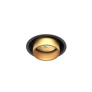 Podtynkowe oczko Mono Slide w kolorze czerni i złota