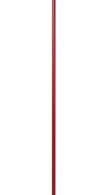 Stojąca lampa Pinne Red Wine z mlecznym kloszem z kolekcji Artera Colours