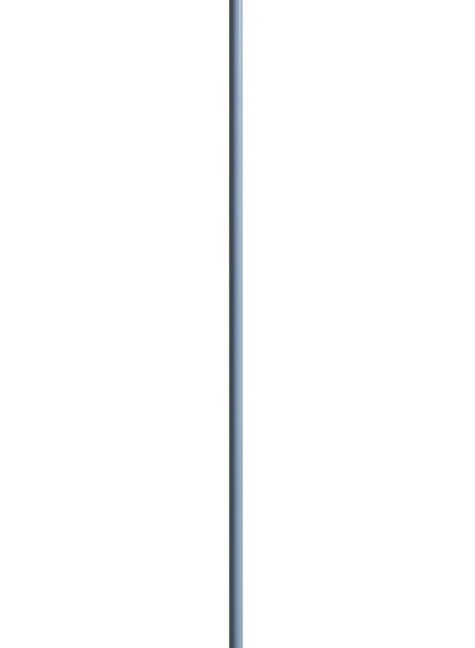 Lampa stojąca Pinne z mlecznym kloszem w kolorze niebieskim