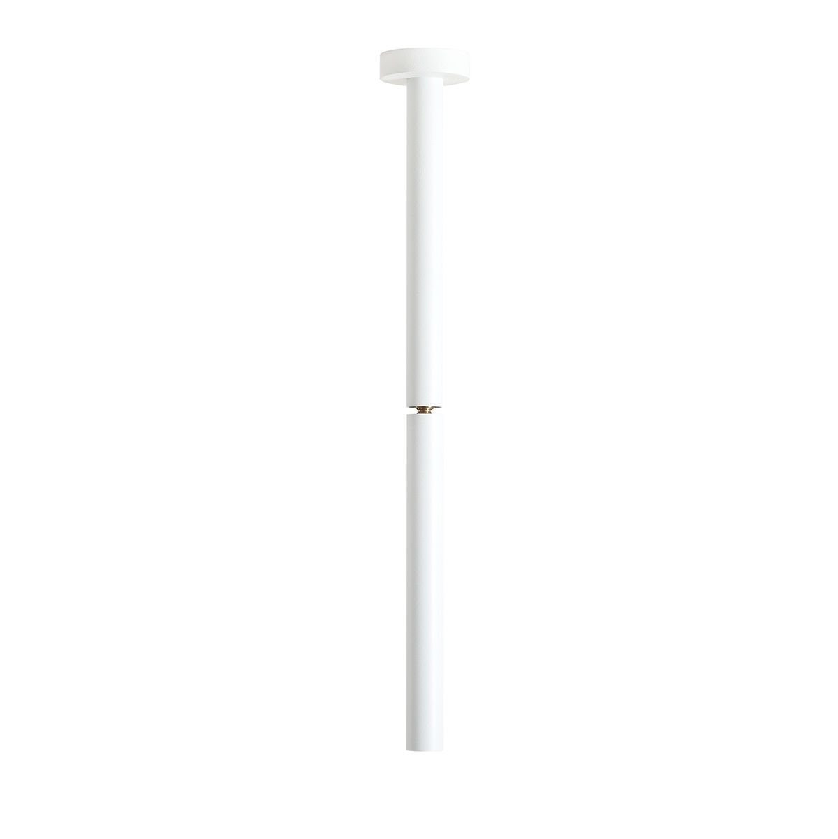 Regulowana sufitowa lampa Stick S w białym kolorze