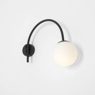 Regulowany kinkiet Nave w kolorze czarnym