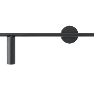 Kinkiet Trevo ALL BLACK – wersja lewa