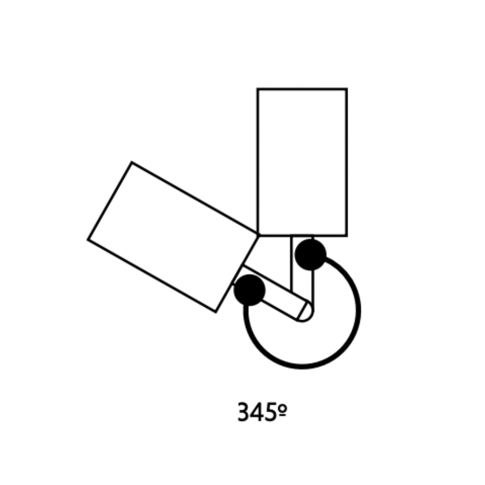Podtynkowa lampa Mono Surface III