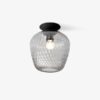 Sufitowa lampa Blown SW5 z dymionego szkła