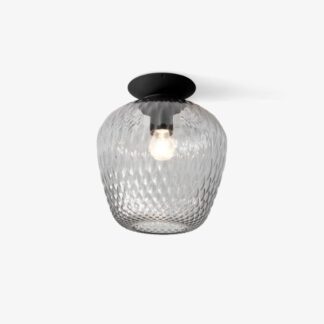Sufitowa lampa Blown SW5 z dymionego szkła