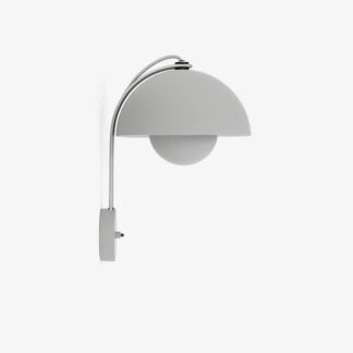 Duński kinkiet Flowerpot WP8 w matowym szarym kolorze