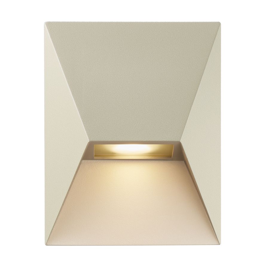 Kremowy kinkiet Pontio 15 o klasie szczelności IP54