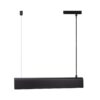 Nowoczesna wisząca lampa Beau S w kolorze czarnym od DFTP