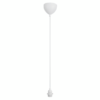 Białe zawieszenie do lampy Basic