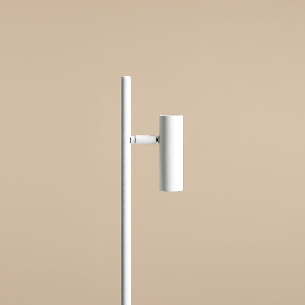 Biała lampa biurkowa TREVO