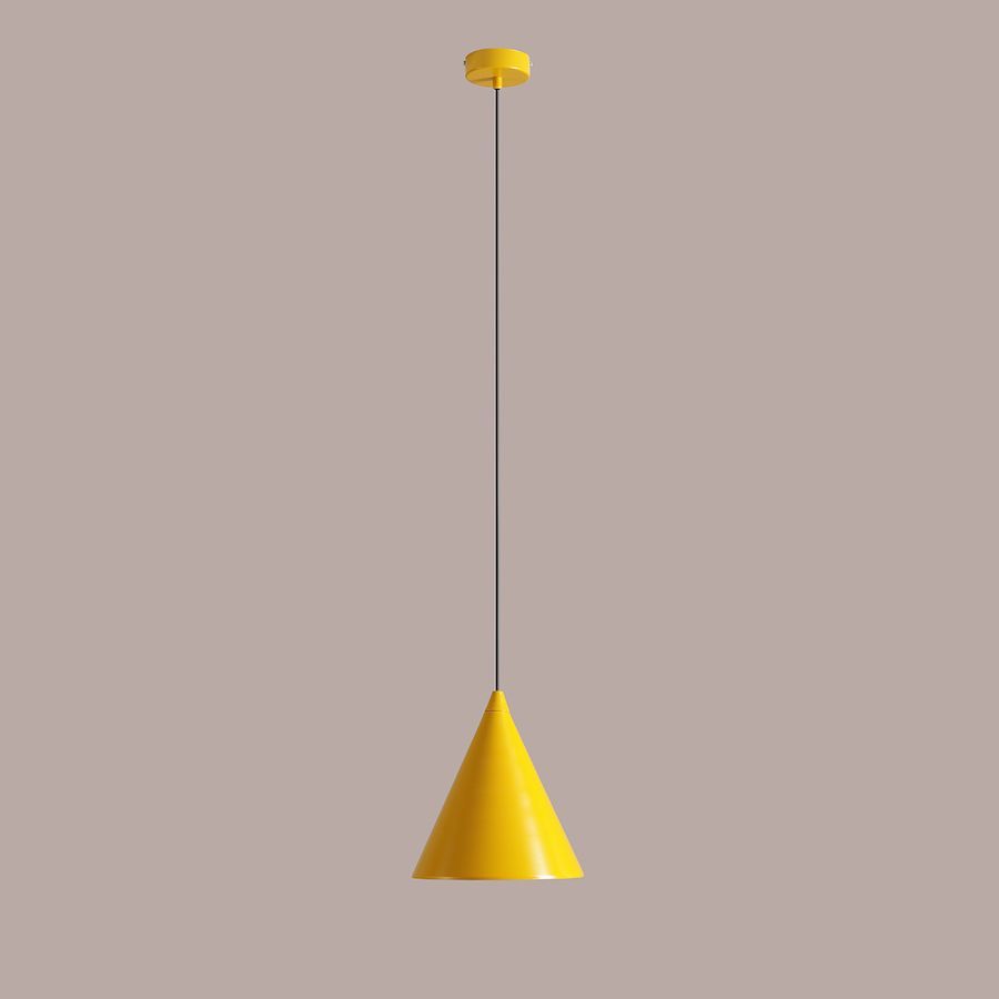 Wisząca lampa Form w musztardowym odcieniu z ekskluzywnej kolekcji Artera Colours