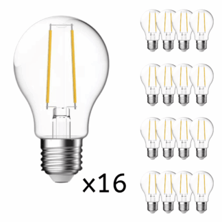 Żarówka Nordlux E27 A60, 4000K, zestaw 16 sztuk