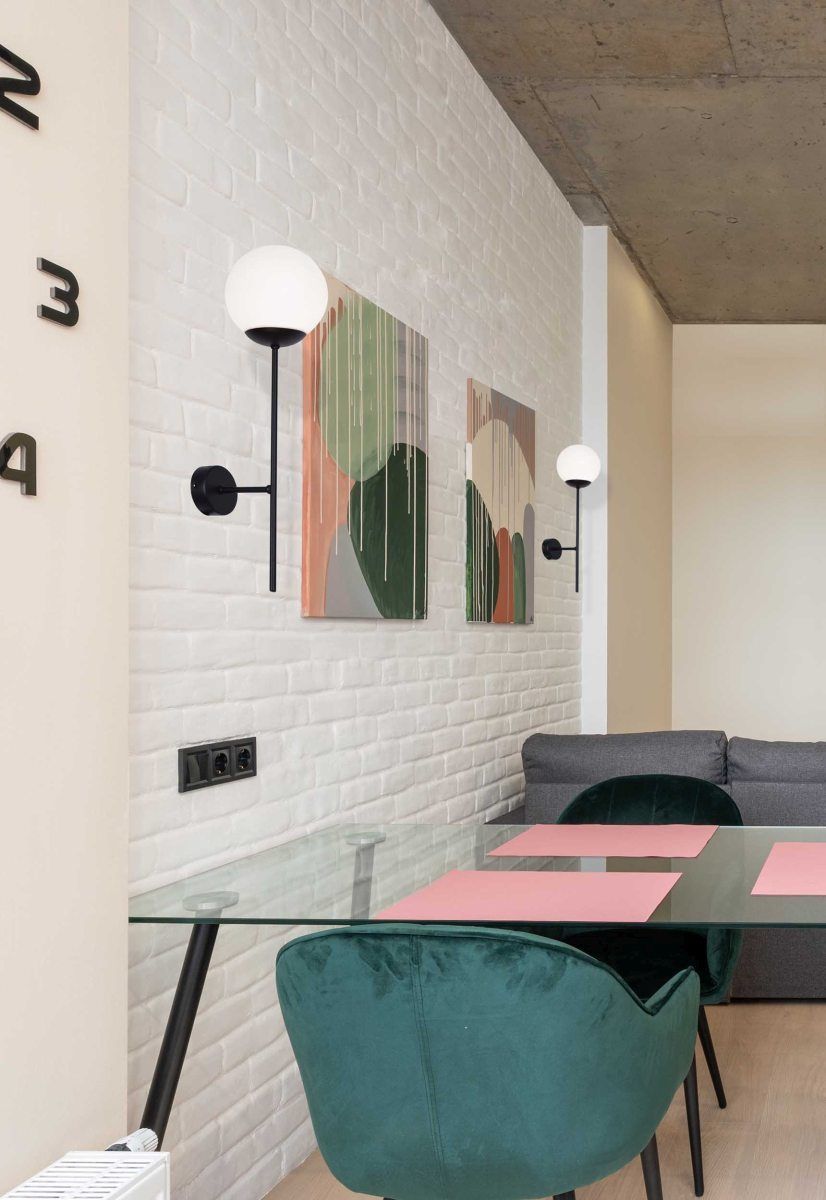 Elegancki czarny kinkiet Savoy