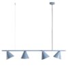 Wisząca lampa FORM 4 w kolorze Dusty Blue