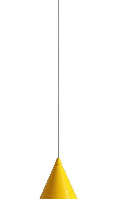 Wisząca lampa Form w musztardowym odcieniu z ekskluzywnej kolekcji Artera Colours