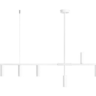 Wisząca lampa TREVO 6 w białym kolorze