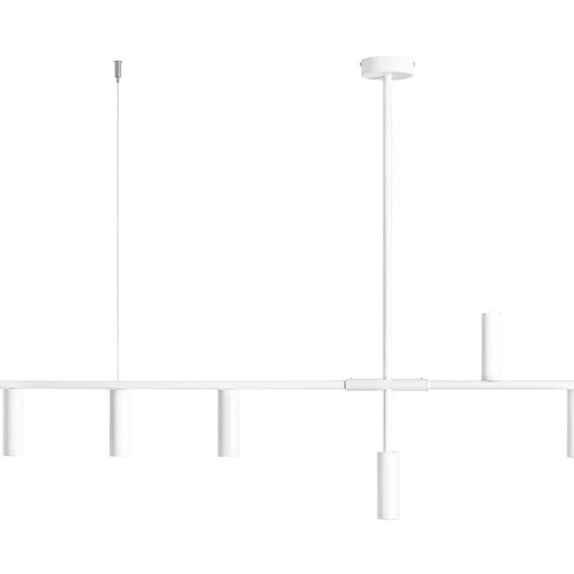 Wisząca lampa TREVO 6 w białym kolorze