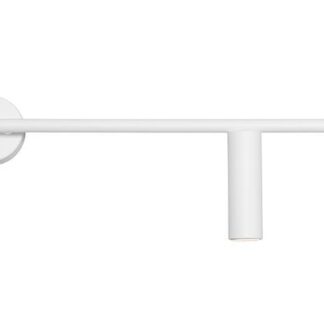 Prawy kinkiet TREVO 2 w kolorze białym