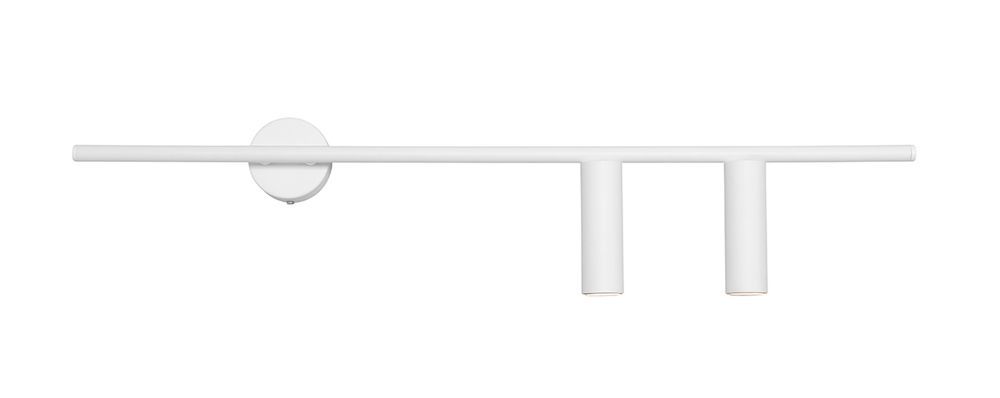 Prawy kinkiet TREVO 2 w kolorze białym