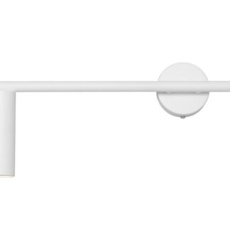 Biały lewy kinkiet TREVO