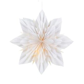 Biała gwiazda Neela to efektowny, ozdobny lampion