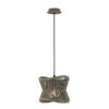 Lampa wisząca Polinesia M z ażurowym kloszem i klasą szczelności IP44