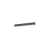 Szara lampa sufitowa Soft LED o wymiarach 63x6 cm