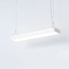 Nowoczesna biała lampa wisząca Soft Led o wymiarach 93,5x20 cm