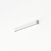 Biały kinkiet Straight Led S o długości 62 cm