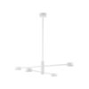 Stylowa biała lampa wisząca Orbit IV