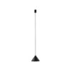 Wisząca lampa Zenith S w kolorze czarnym o stożkowym kształcie