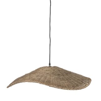 Wisząca lampa Pop z bambusa