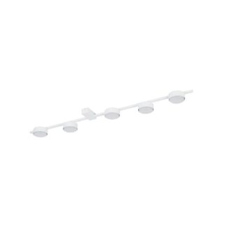 Biała, podłużna lampa sufitowa Pills V o klasie szczelności IP20