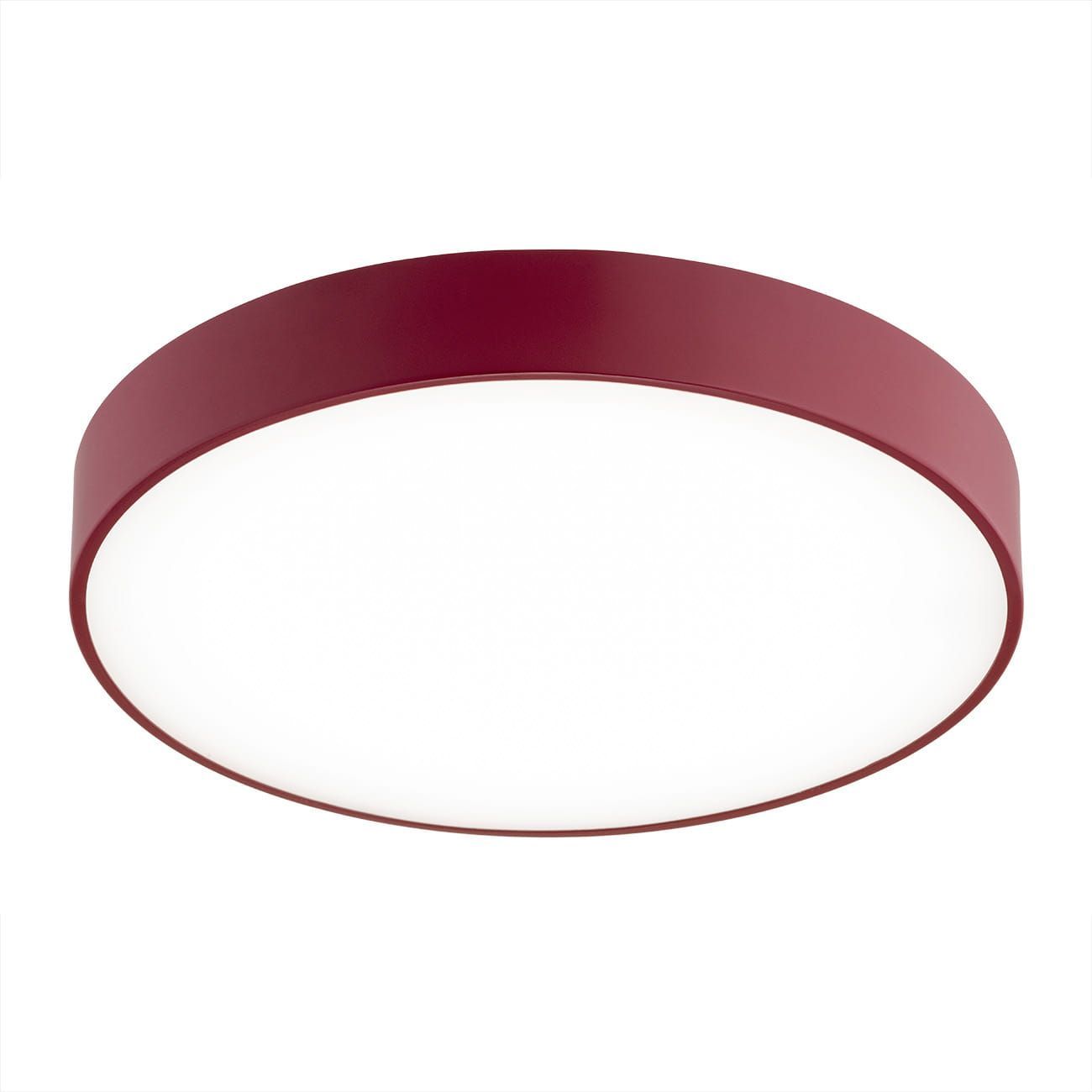 Czerwony plafon Tiamo - slim, do sypialni