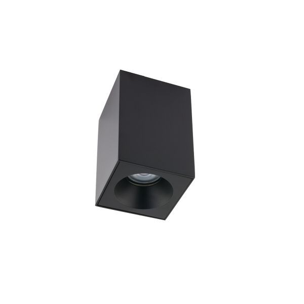 Czarna lampa sufitowa Bravo o klasie szczelności IP54