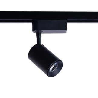 Czarny reflektor Iris do systemu szynowego 7W