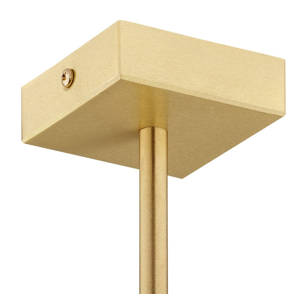 Lampa wisząca Abruzzo z abażurami wykonanymi z weluru