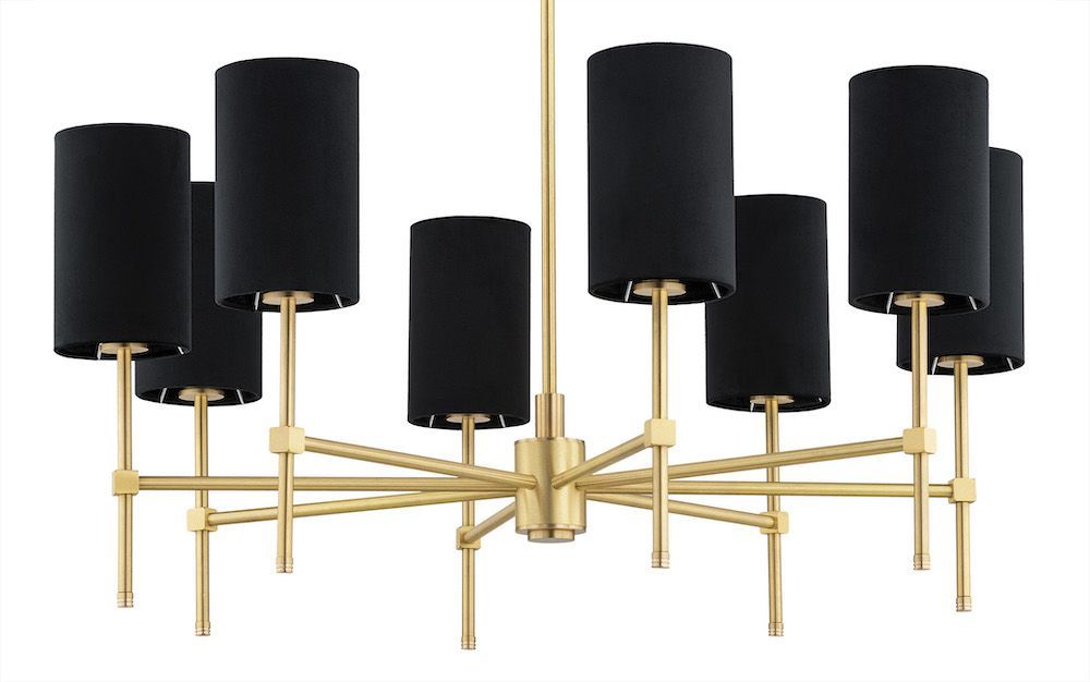 Duży żyrandol do salonu Abruzzo - Modern Classic