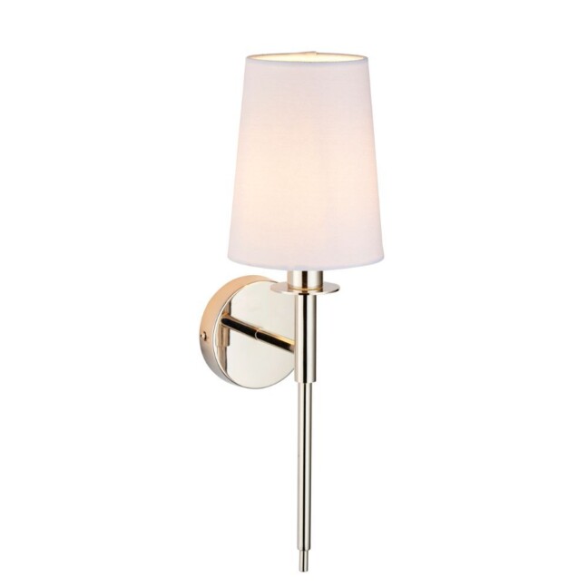 Elegancki kinkiet Grandeur - srebrny