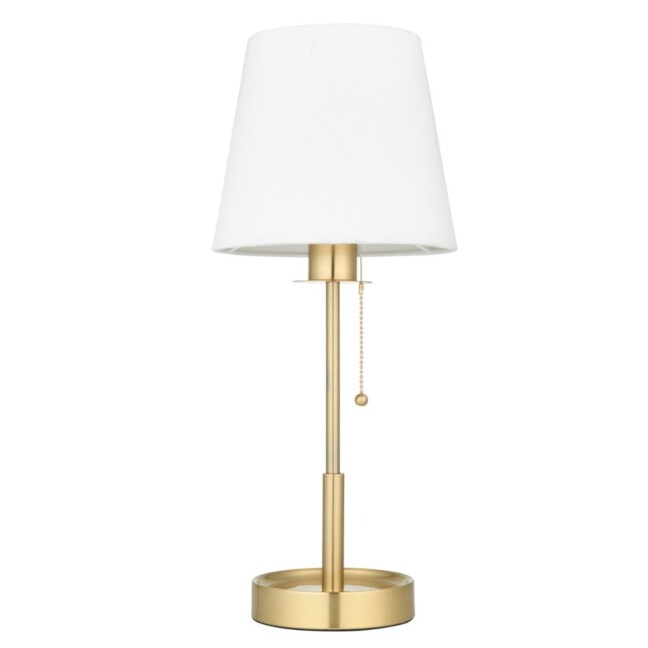 Złota lampa stołowa Grandeur
