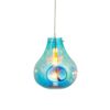 Stylowa lampa wisząca Mirage L z metalicznego szkła
