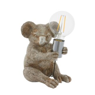 Stylowa lampa stołowa Zodiac – uroczy koala
