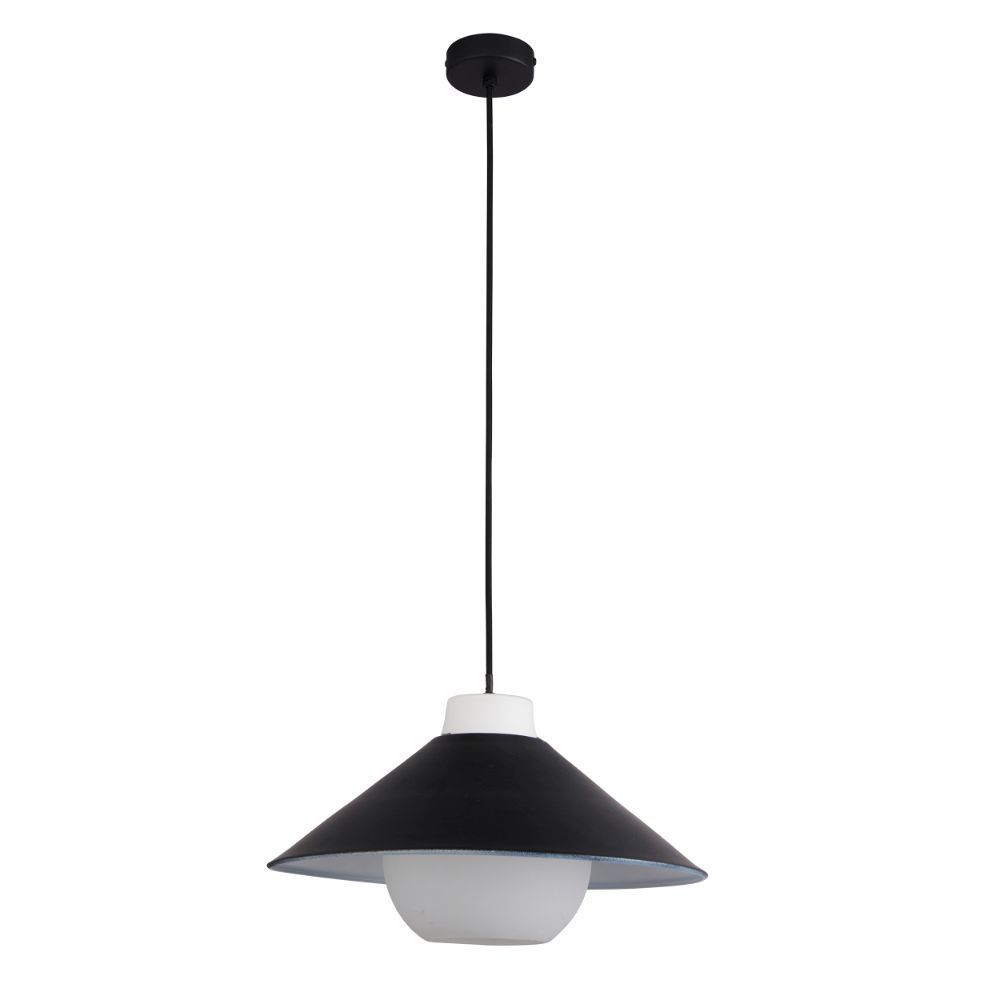 Wisząca lampa Odyssey z kloszem w kształcie stożka