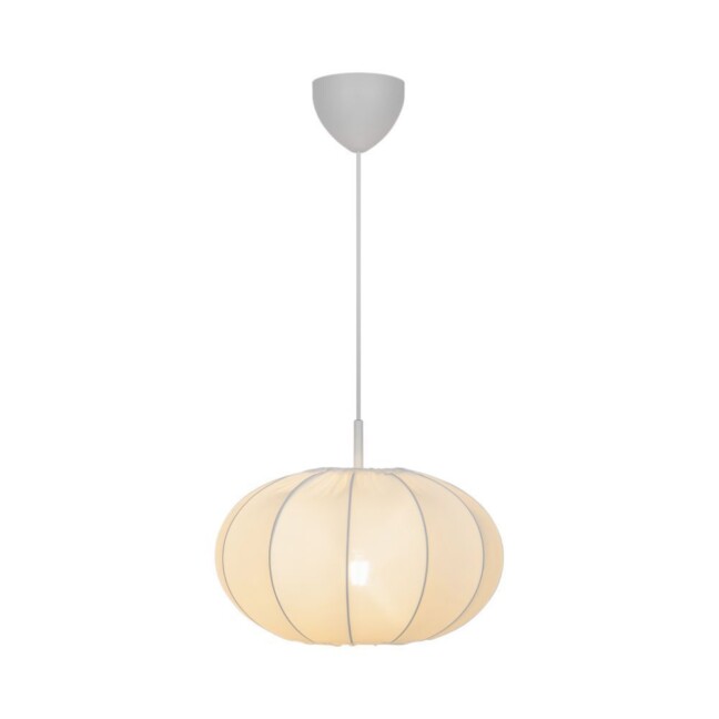 Wisząca lampa Aeron 40 w kształcie białego lampionu