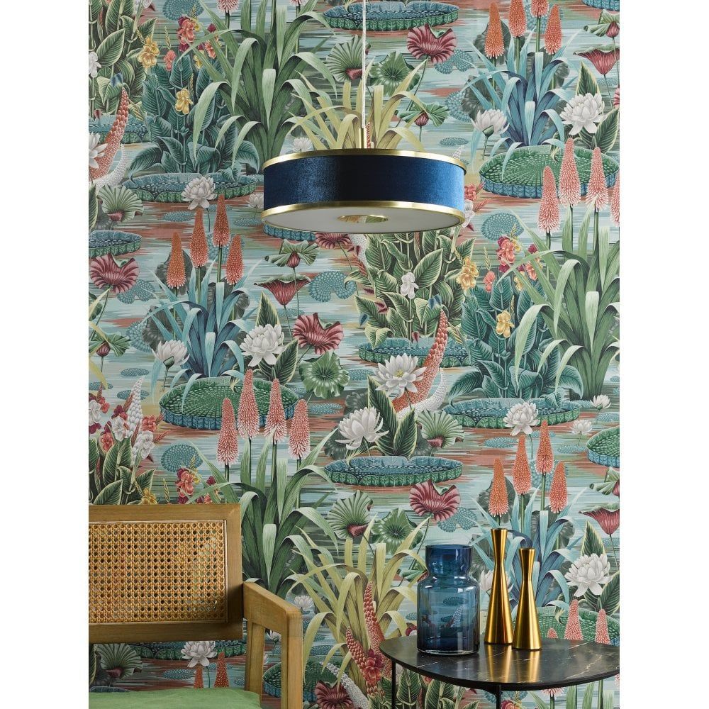 Stylowa granatowa lampa wisząca Alvaro