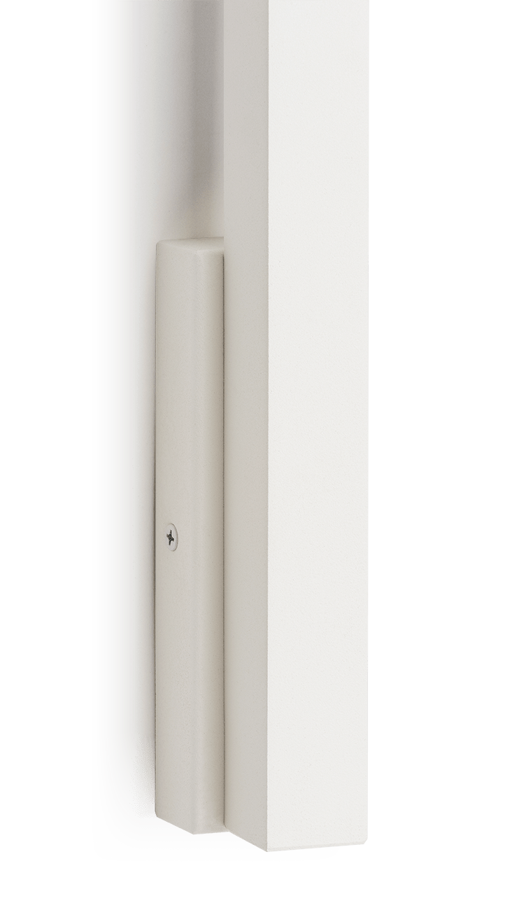 Nowoczesny biały kinkiet LED ASSE