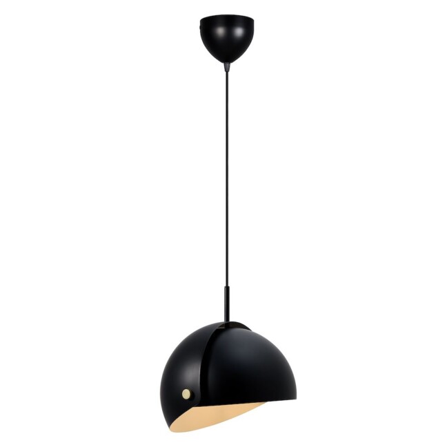 Wisząca lampa Align w kolorze czarnym
