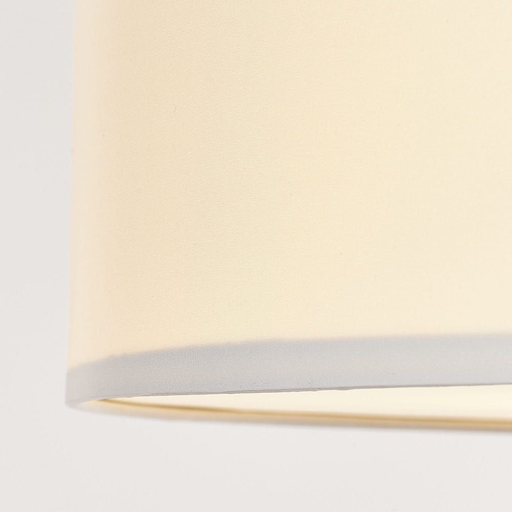 Biała, duża lampa sufitowa Andria