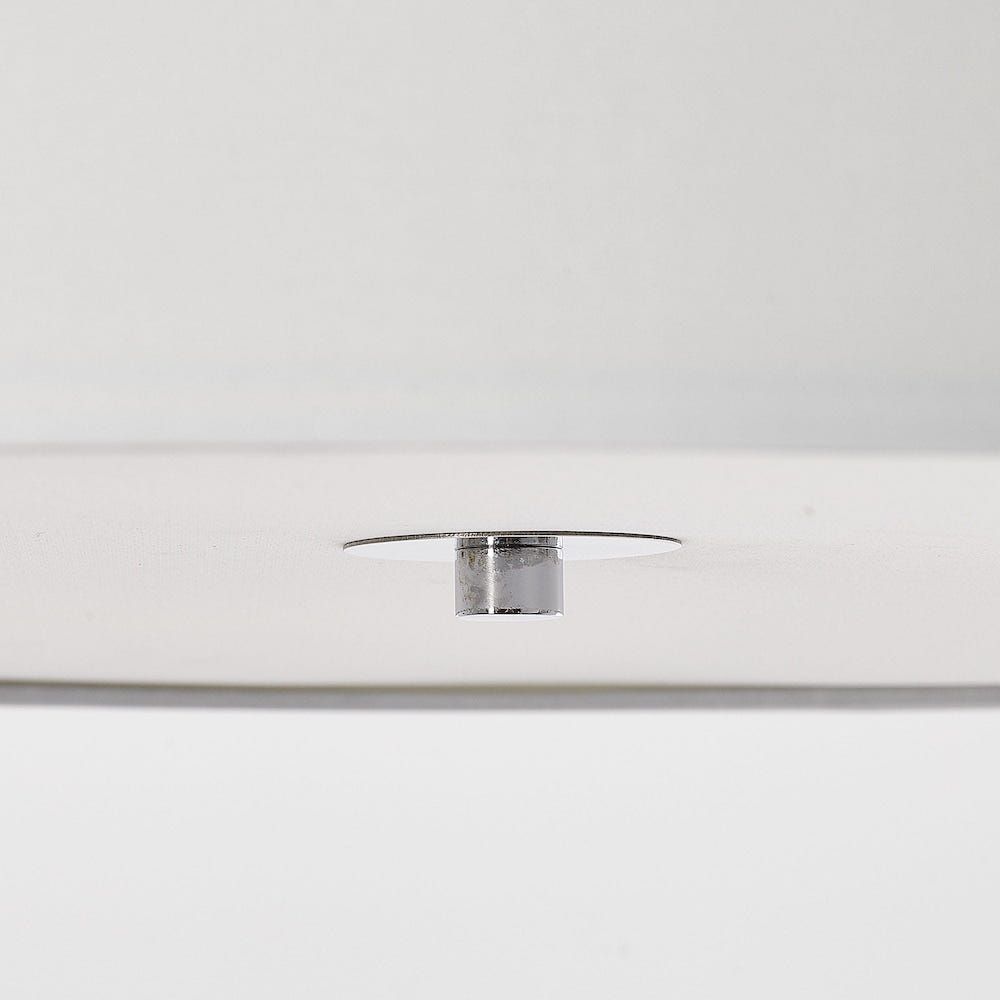 Biała, duża lampa sufitowa Andria